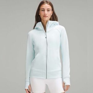 Lululemon Sheer Blue Full-Zip Scuba Hoodie Size 2